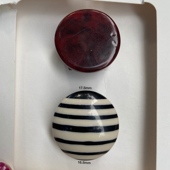 ZARA two pack Resin Rings - Picture 1 of 6